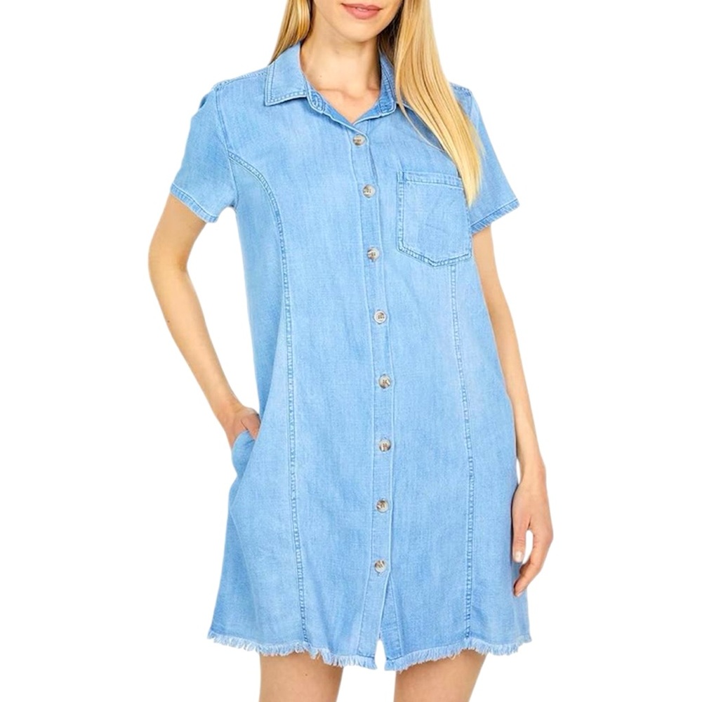 KFTC Vittoria Shirt Pocket Dress